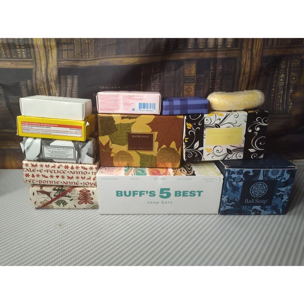 SOAP BAR LOT OF 21